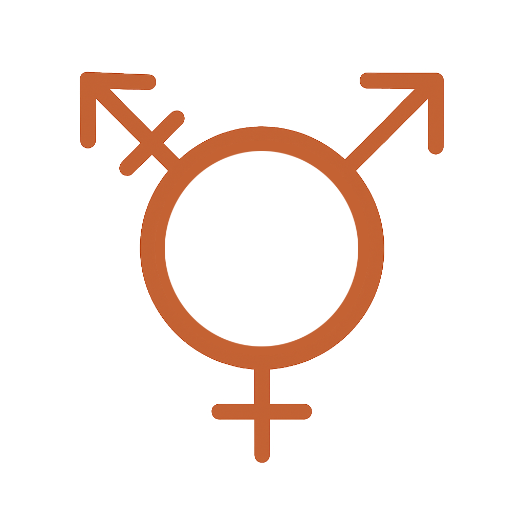 Transgender support icon